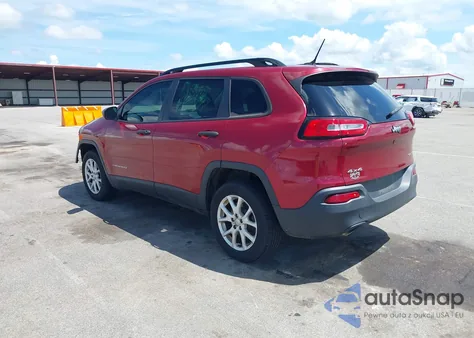 2016 Jeep Cherokee Sport из США, поврежденный, VIN 1C4PJMAB3GW193352